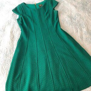 Green A-Line Dress Size 2